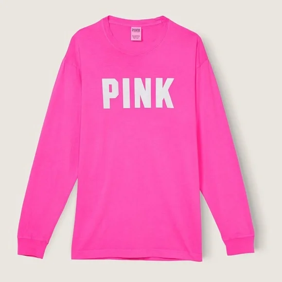 VICTORIAS SECRET PINK RARE TEXAS CAMPUS SCOOPNECK TEESHIRT